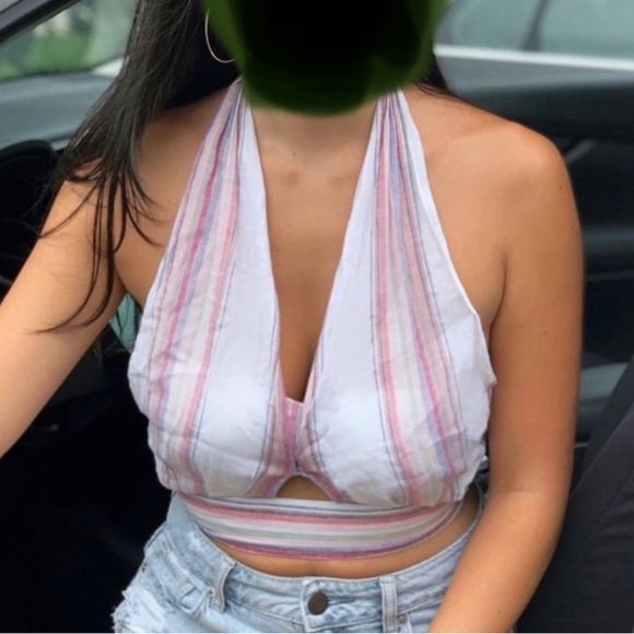 NWT - Amanda Uprichard Wrap Top - Picture 4 of 6